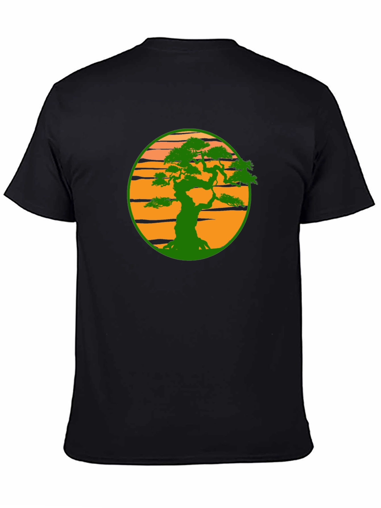 Bonsai Tree Graphic Tee - Artistic Nature Shirt