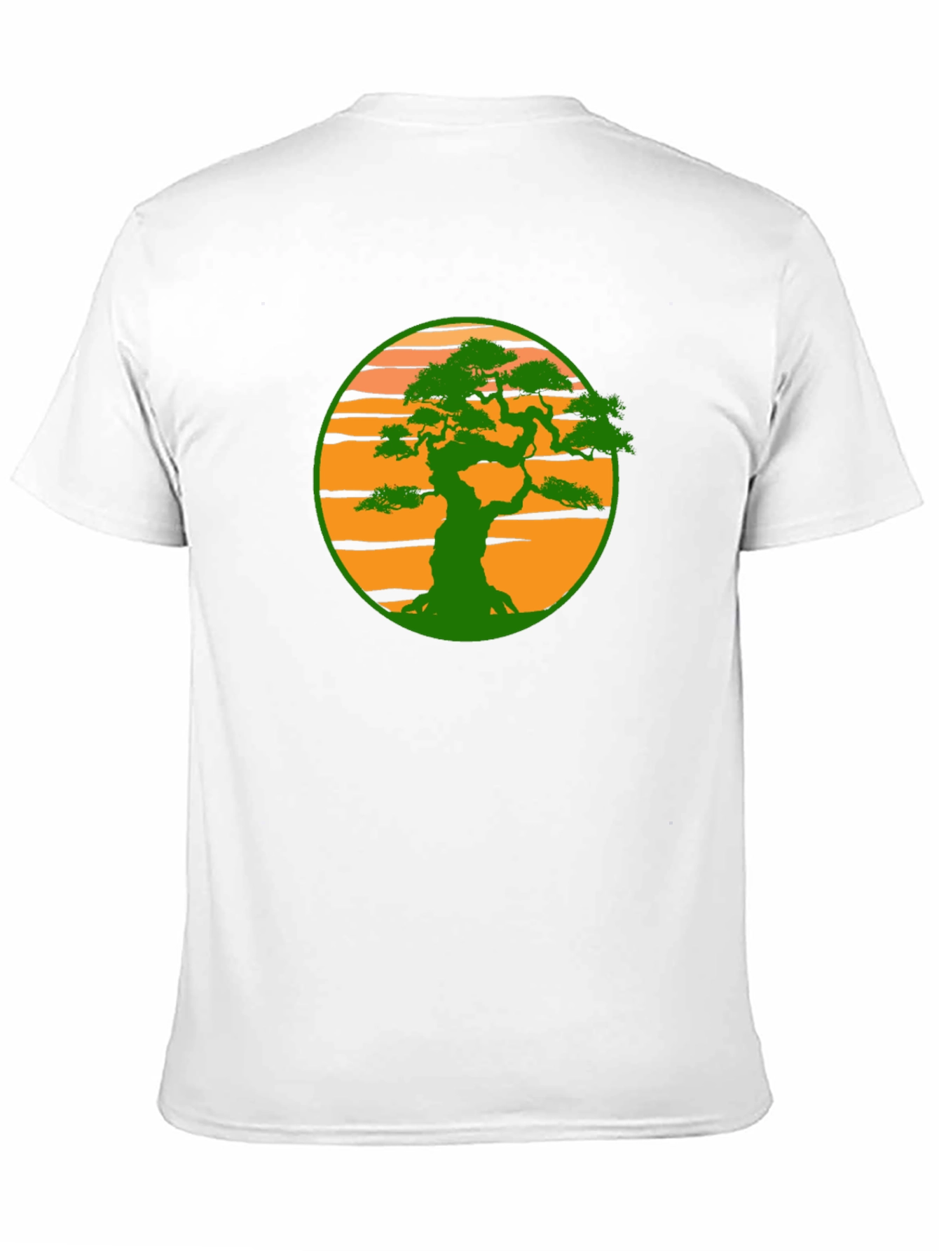 Bonsai Tree Graphic Tee - Artistic Nature Shirt