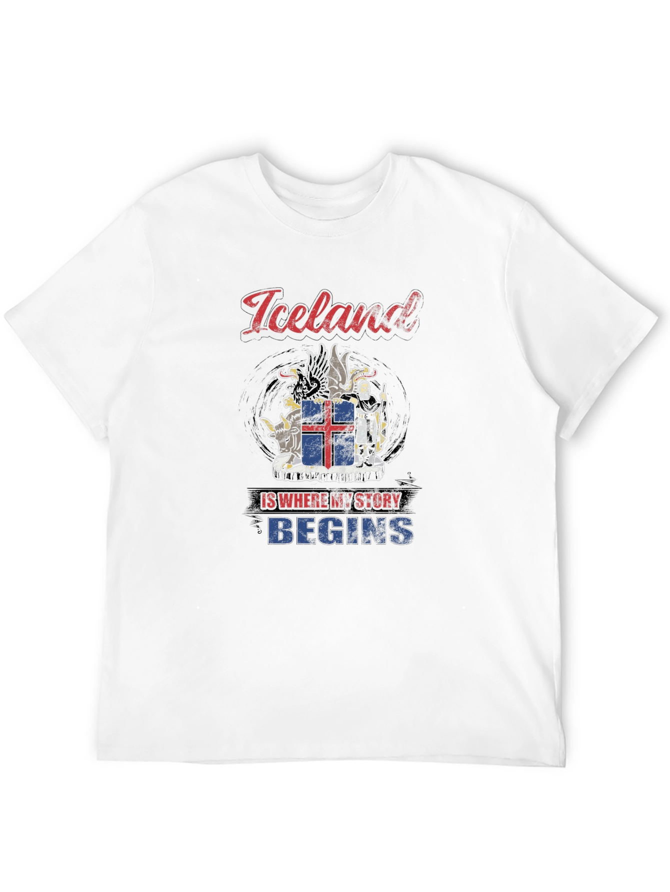 Iceland Story Begins T-Shirt