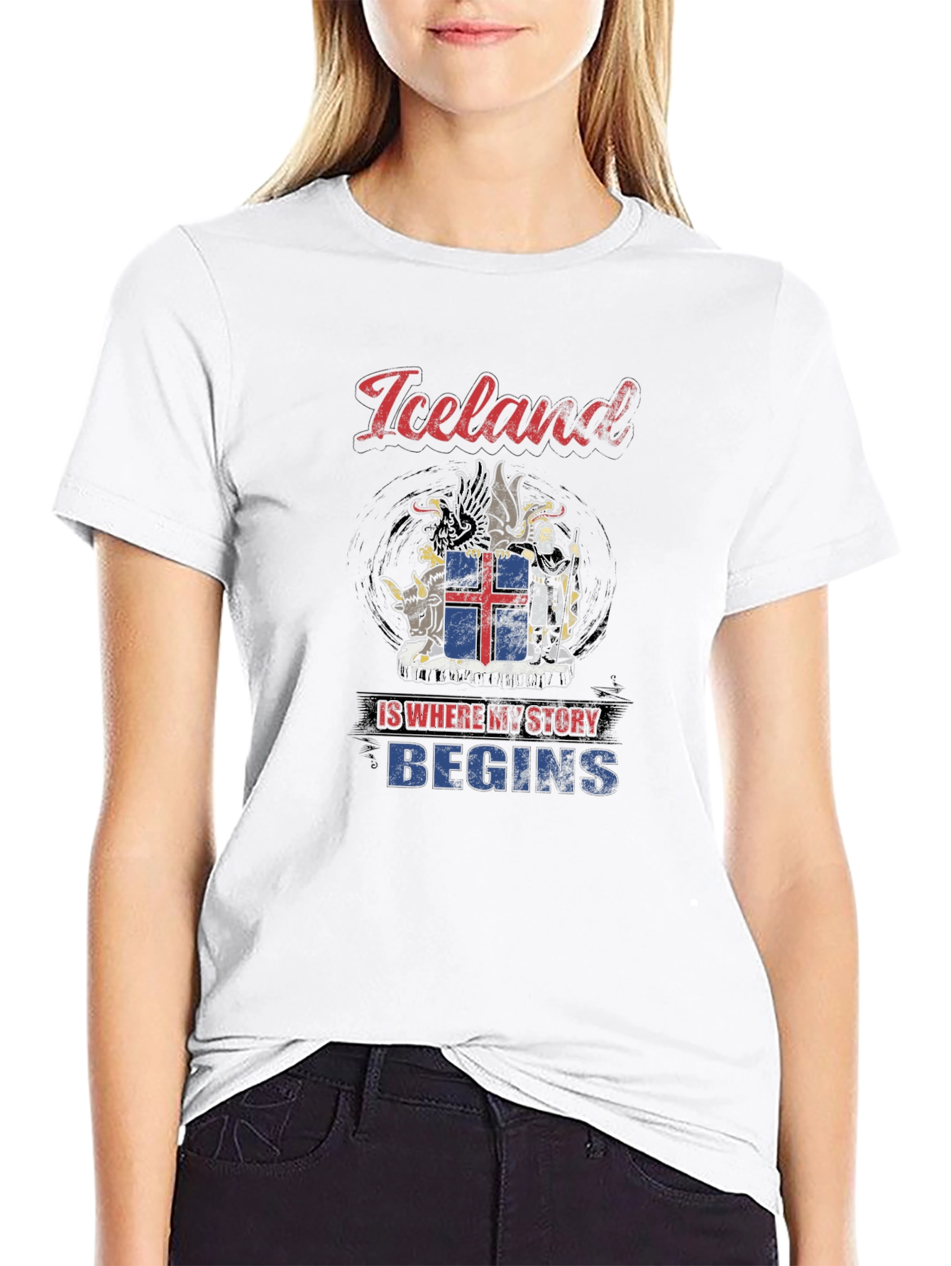 Iceland Story Begins T-Shirt