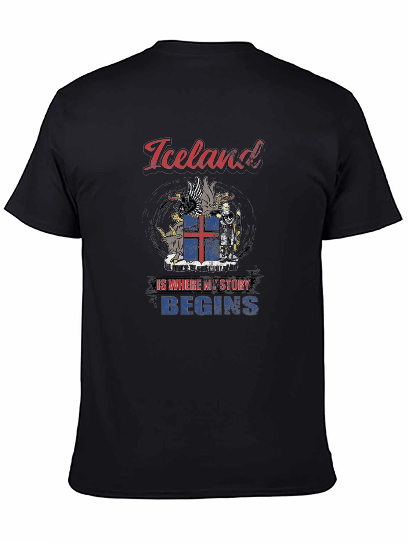 Iceland Story Begins T-Shirt
