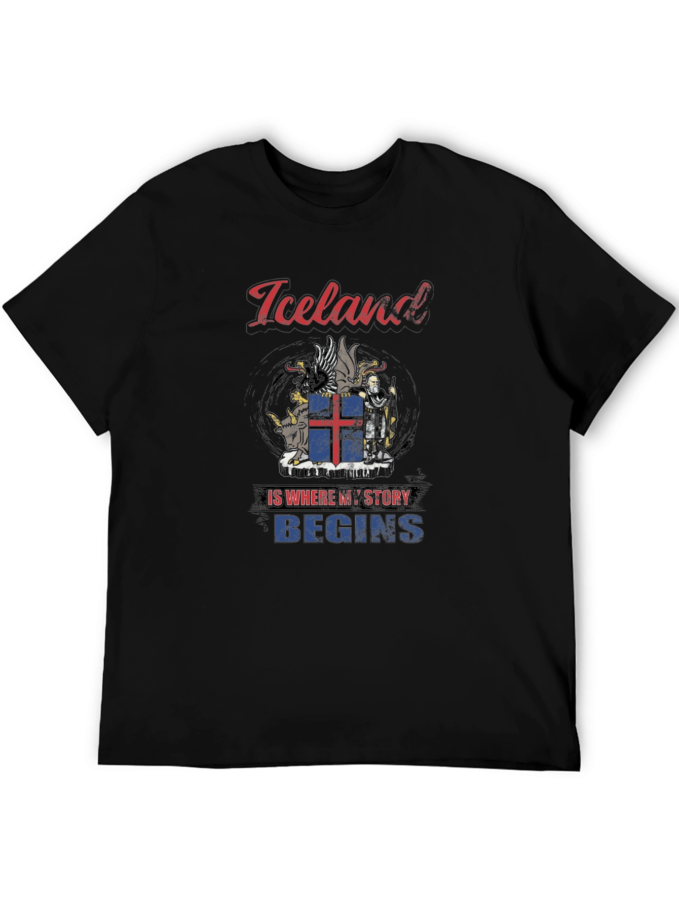 Iceland Story Begins T-Shirt