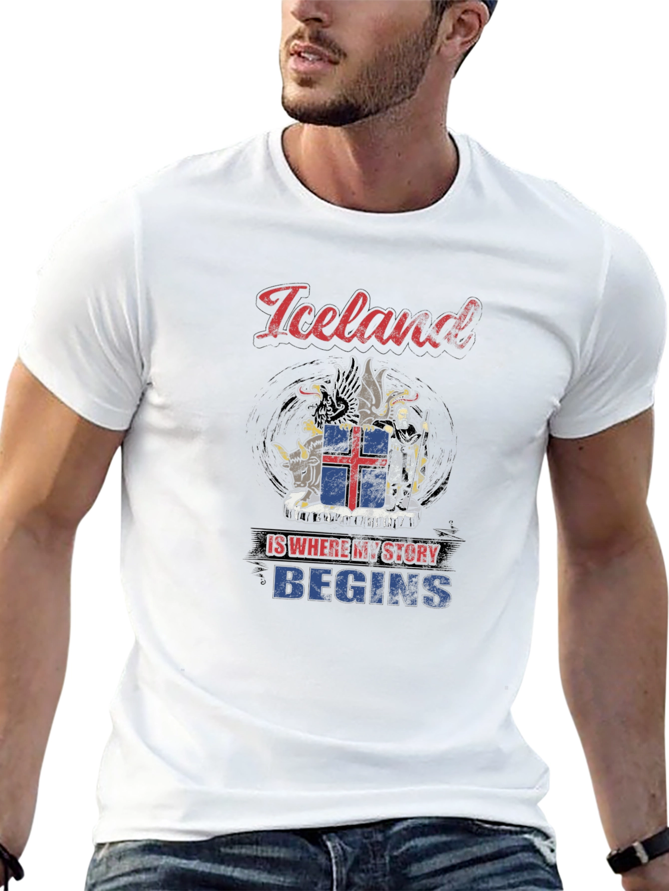 Iceland Story Begins T-Shirt