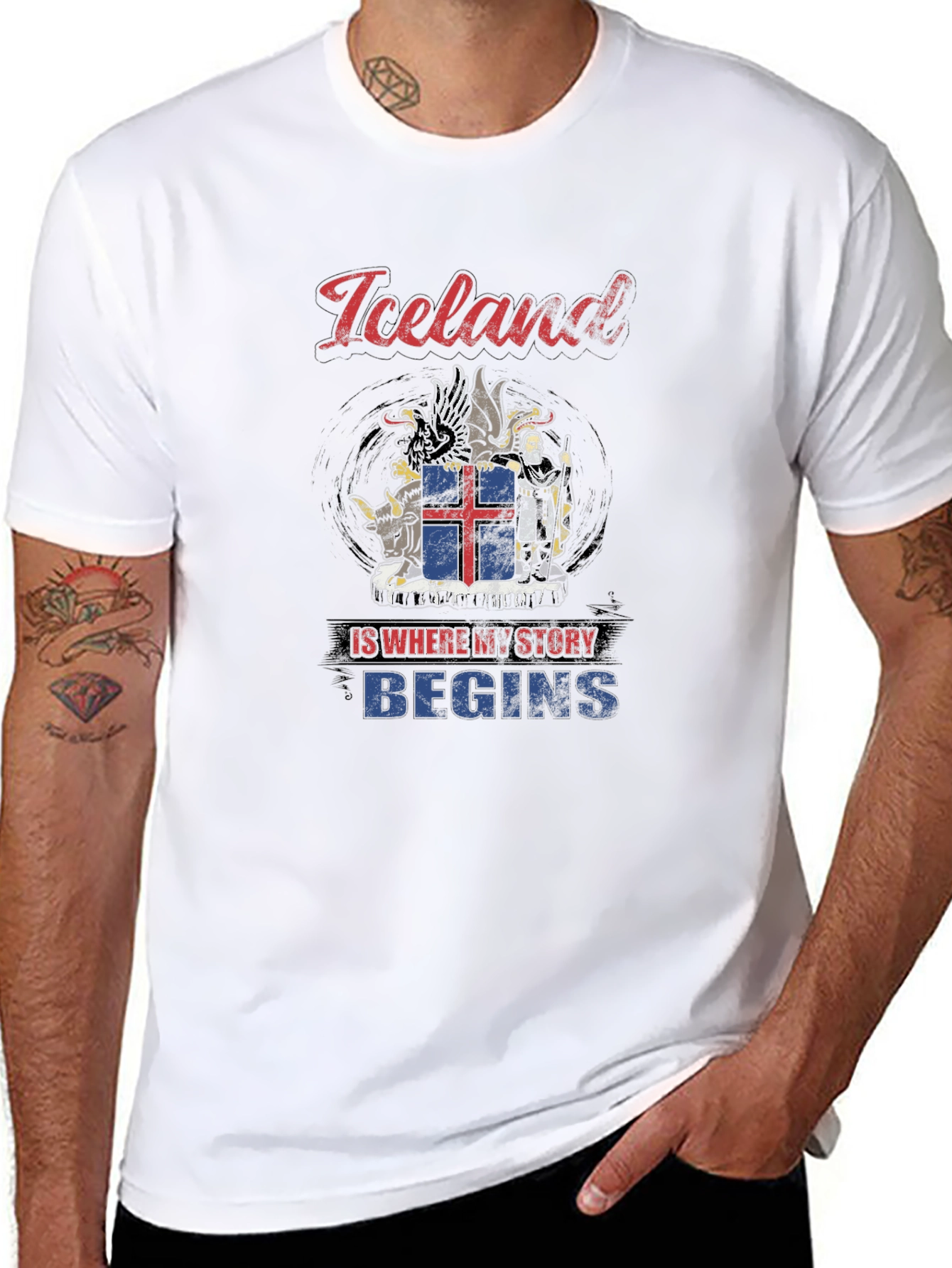 Iceland Story Begins T-Shirt