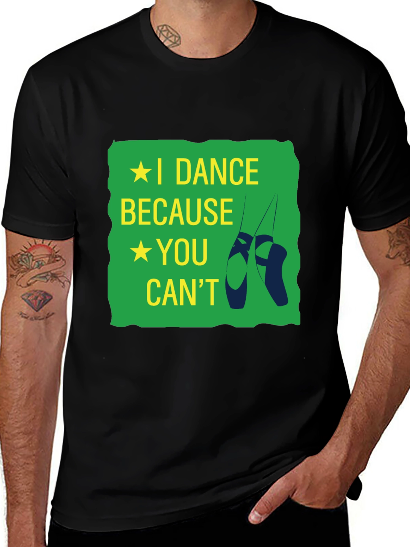I Dance Because You Cant T-Shirt