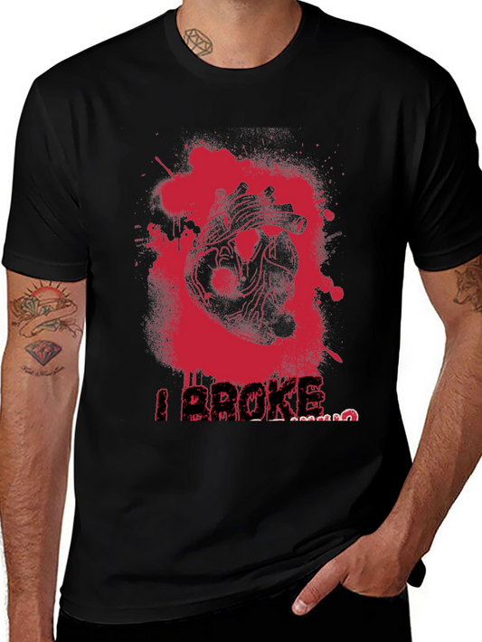 I Broke My Heart T-Shirt - Graphic Tee