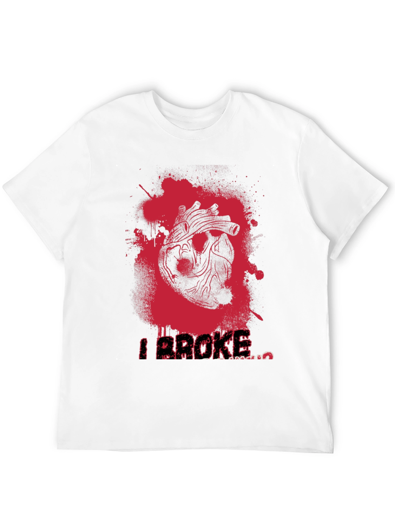 I Broke My Heart T-Shirt - Graphic Tee