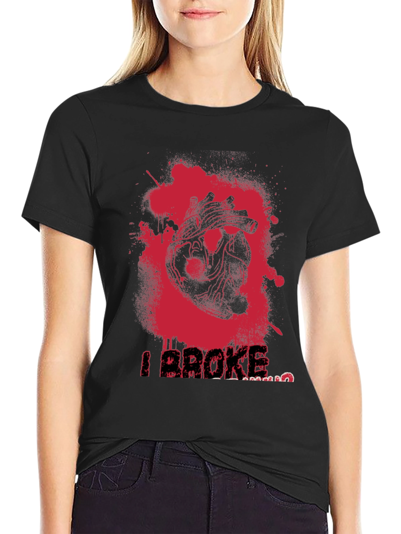 I Broke My Heart T-Shirt - Graphic Tee