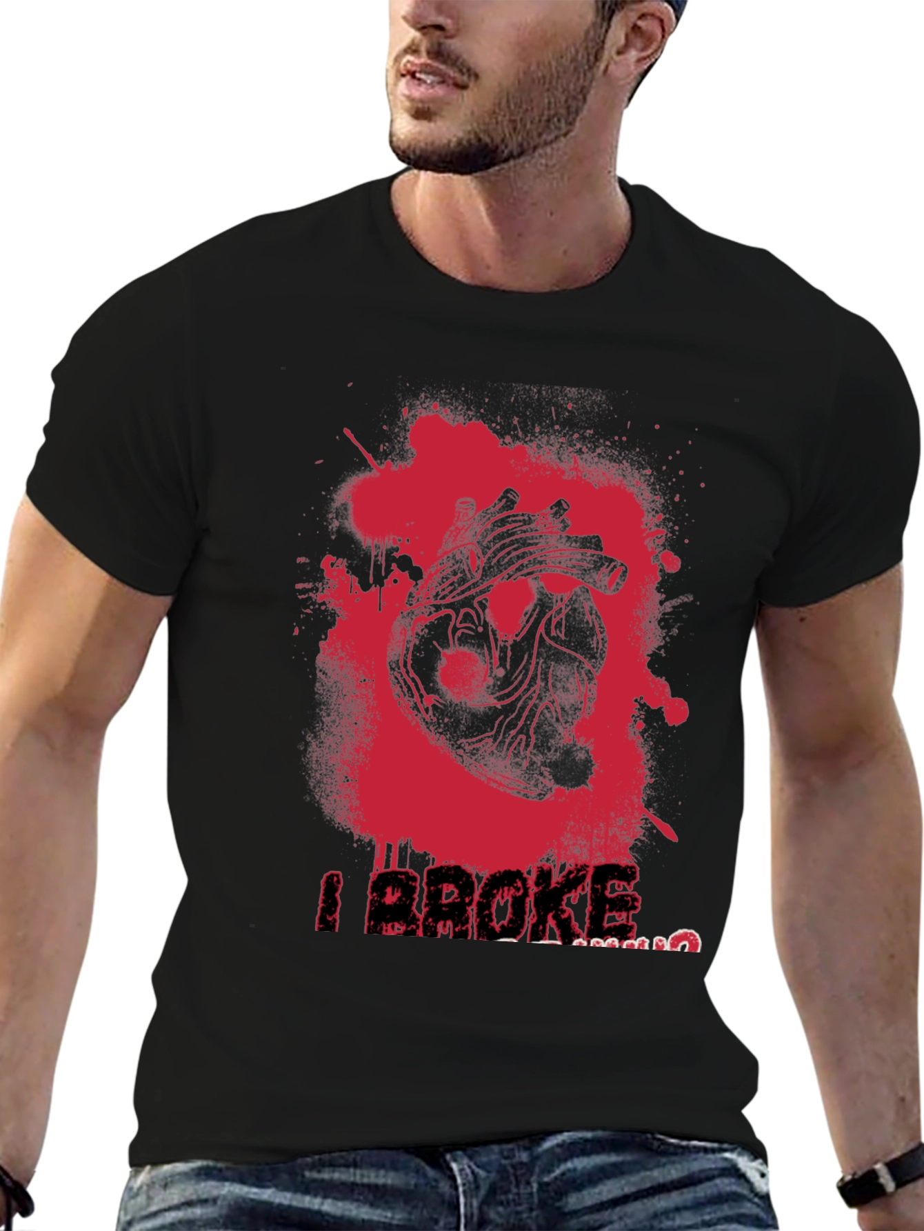 I Broke My Heart T-Shirt - Graphic Tee