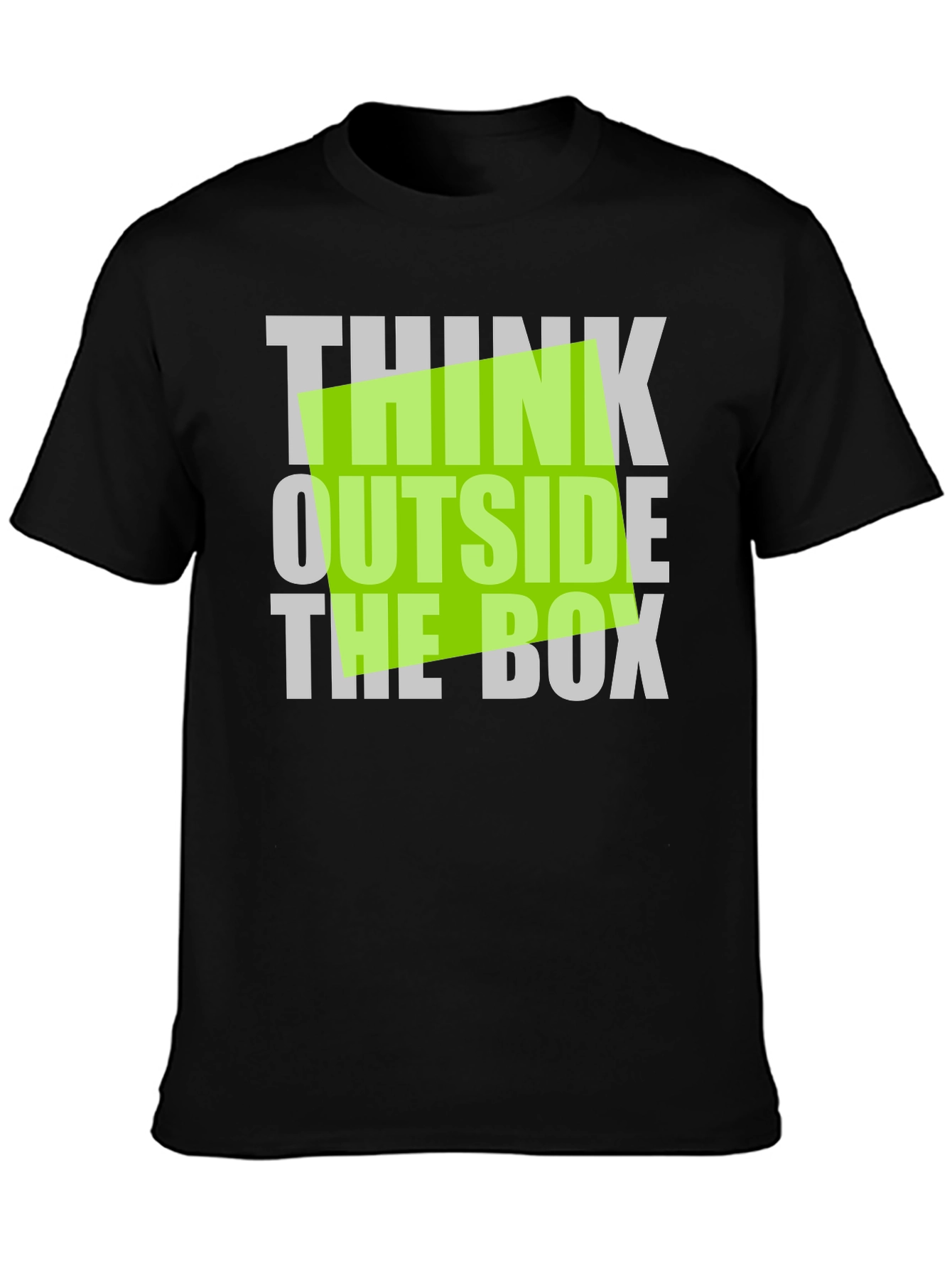 Think Outside the Box Graphic T-Shirt