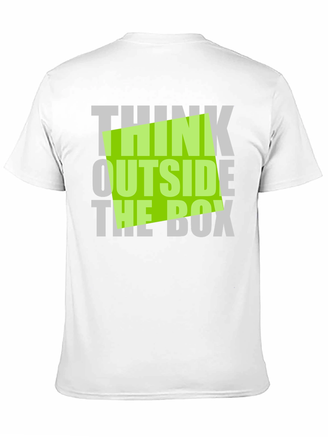 Think Outside the Box Graphic T-Shirt