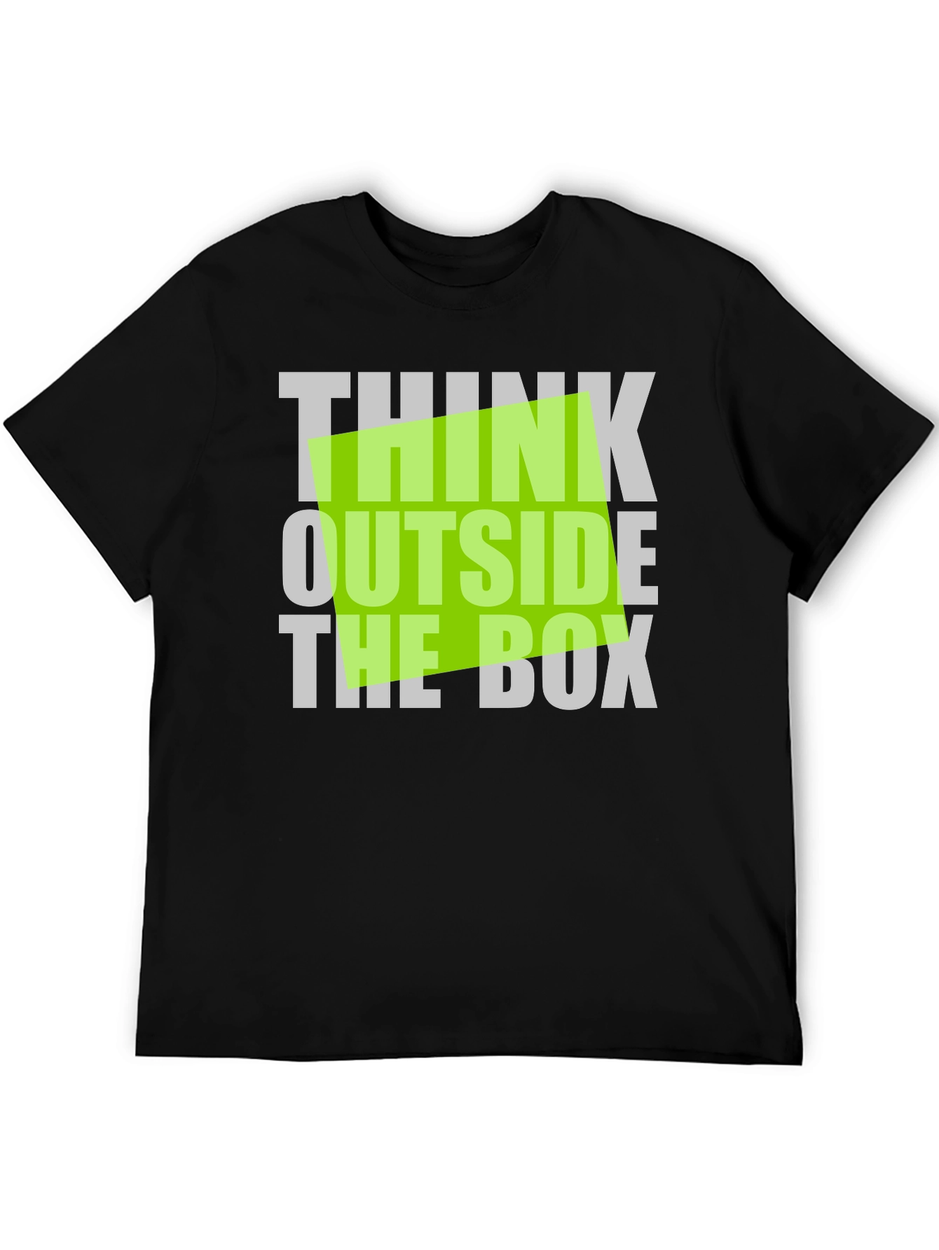 Think Outside the Box Graphic T-Shirt