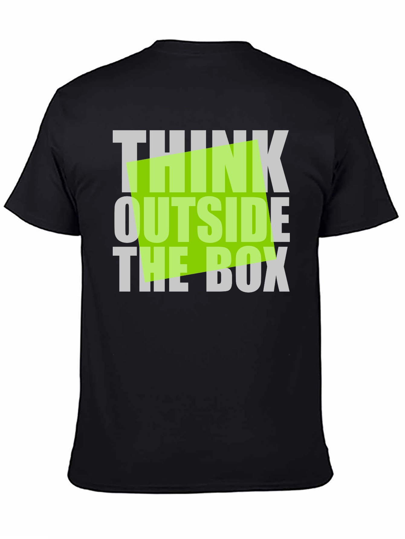 Think Outside the Box Graphic T-Shirt