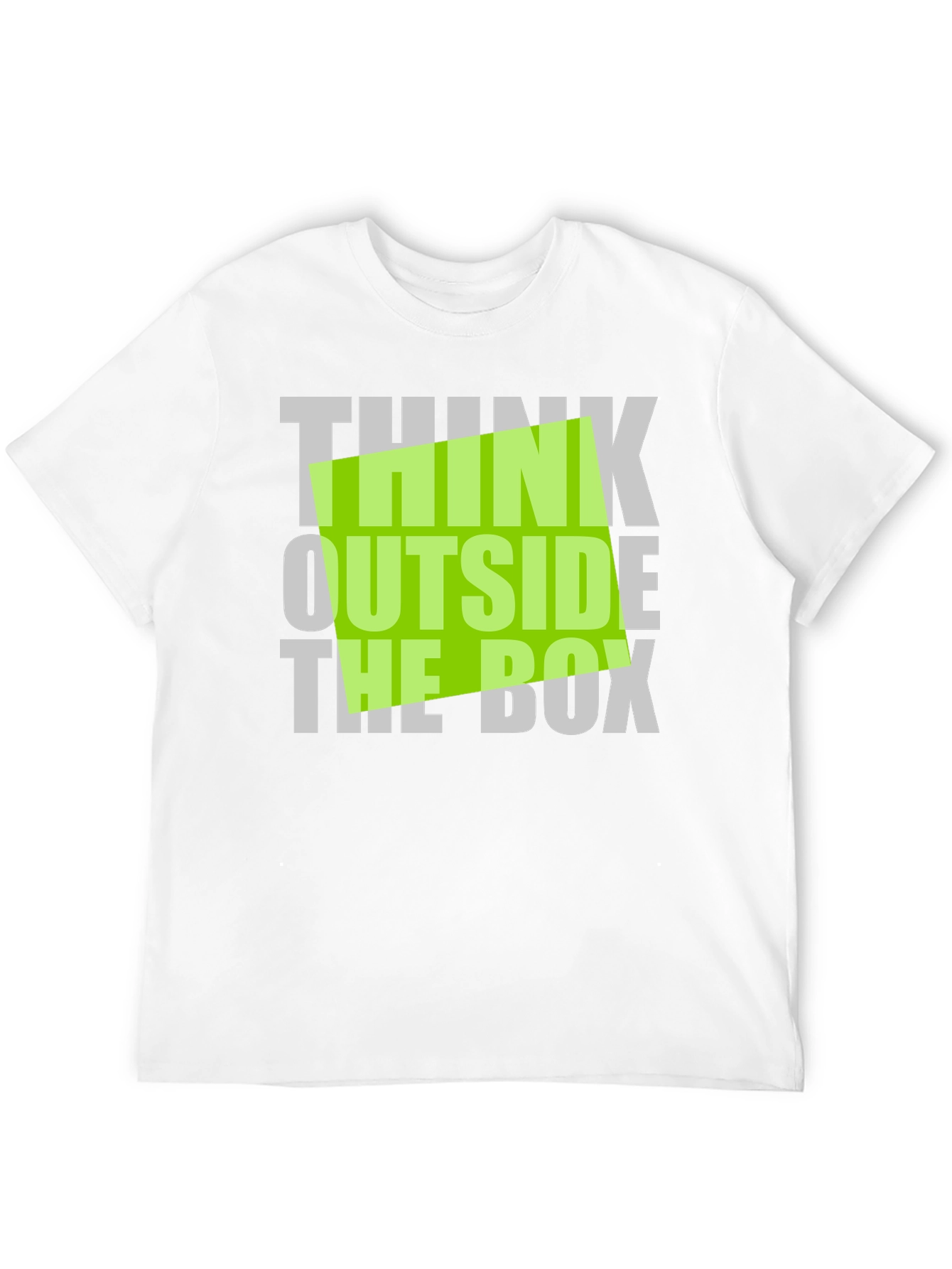 Think Outside the Box Graphic T-Shirt
