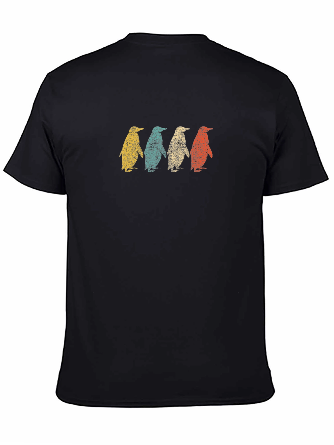 Retro Penguin T-Shirt - Cool Graphic Tee