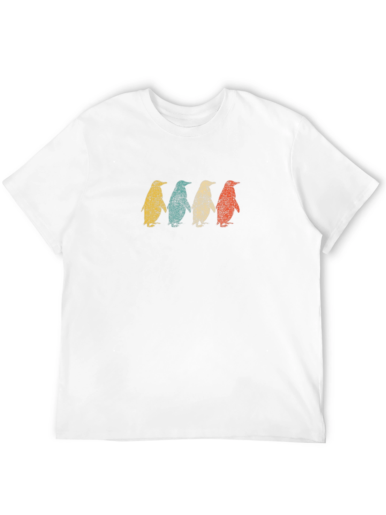 Retro Penguin T-Shirt - Cool Graphic Tee