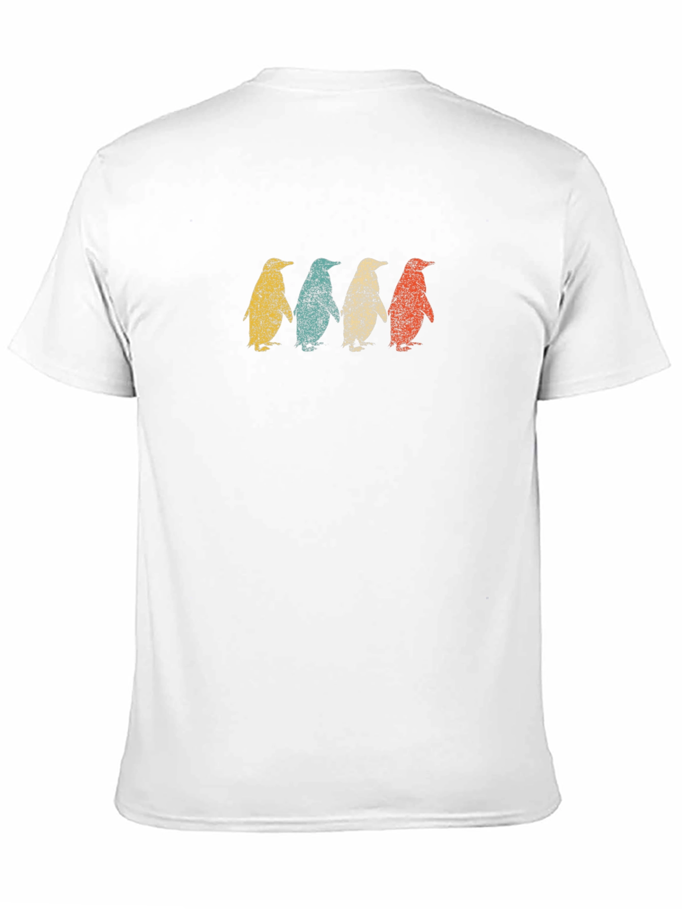 Retro Penguin T-Shirt - Cool Graphic Tee
