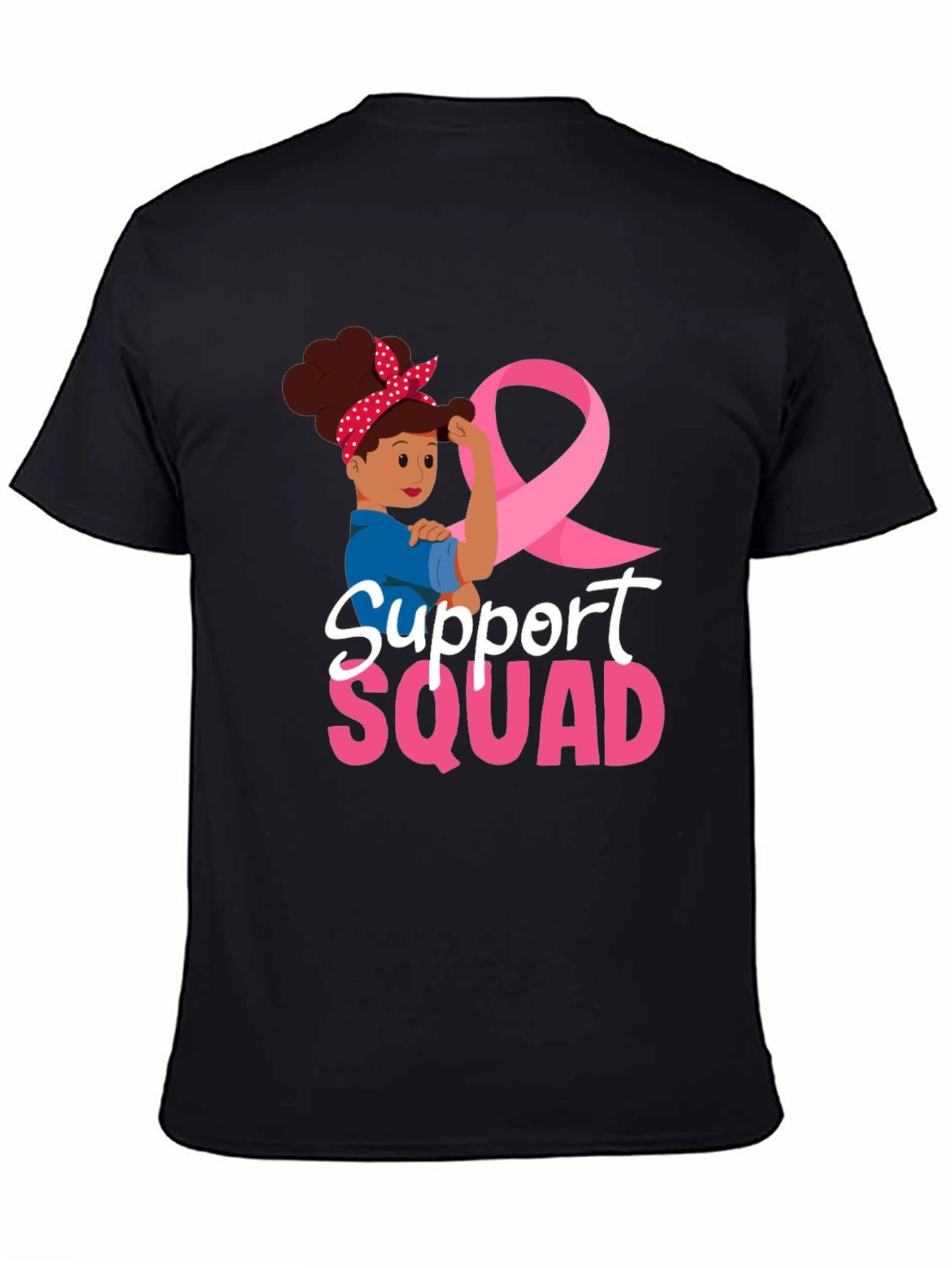 Support Squad Breast Cancer Awareness T-Shirt