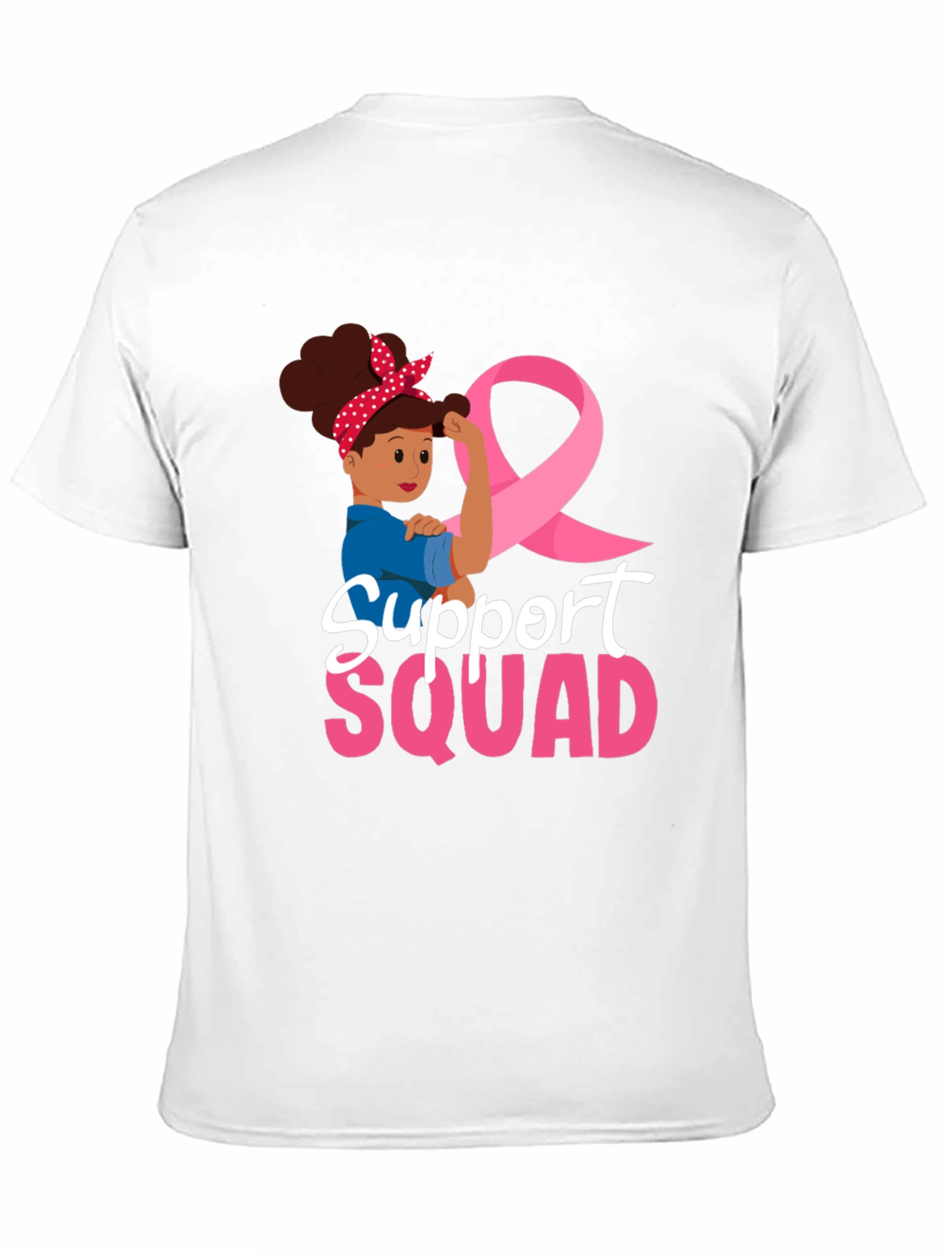 Support Squad Breast Cancer Awareness T-Shirt