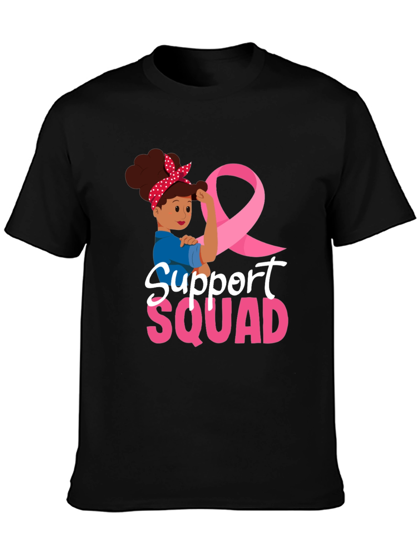 Support Squad Breast Cancer Awareness T-Shirt