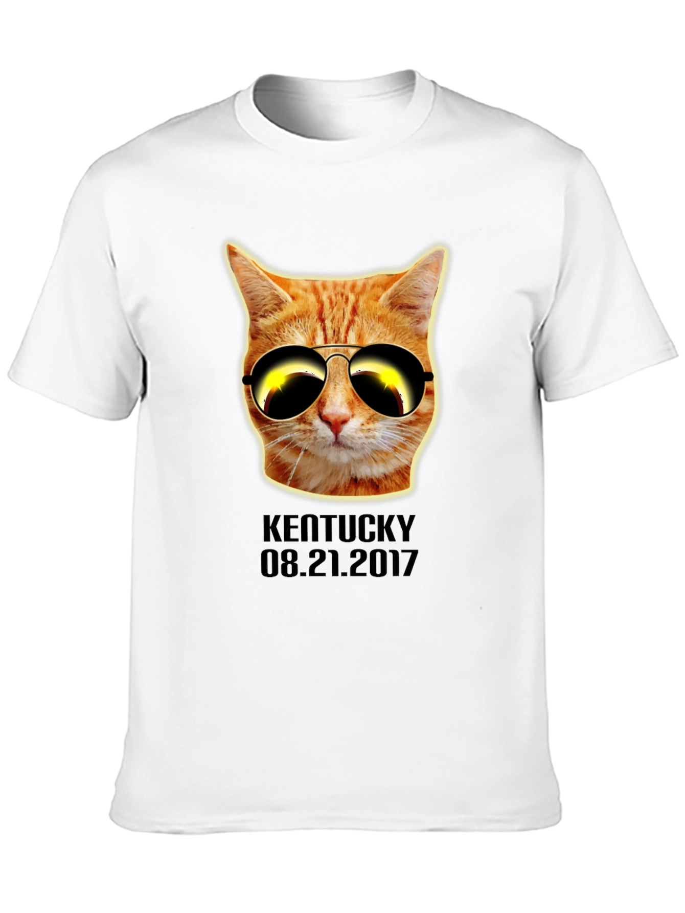 Cool Cat Kentucky Eclipse T-Shirt