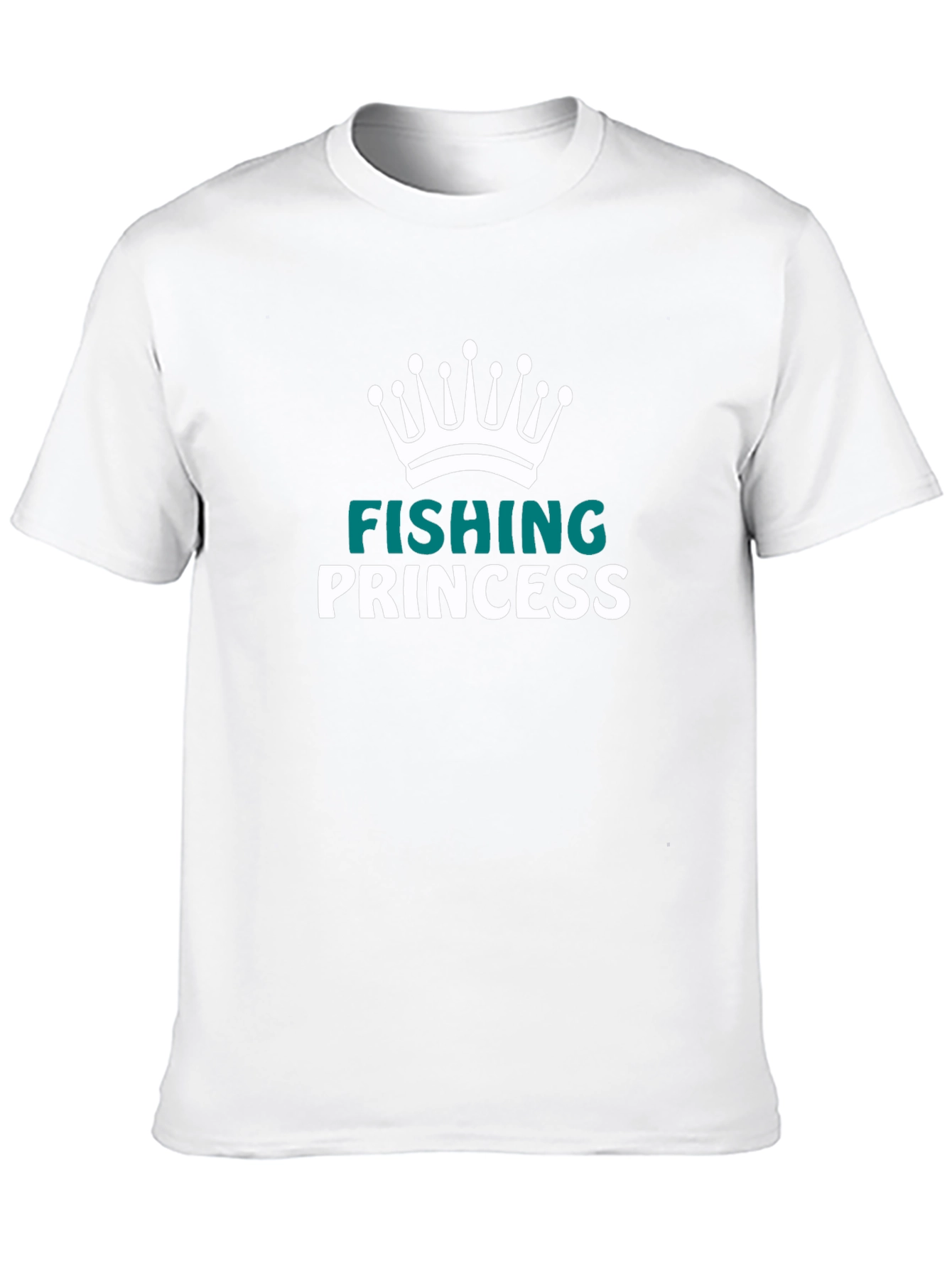 Fishing Princess Graphic T-Shirt