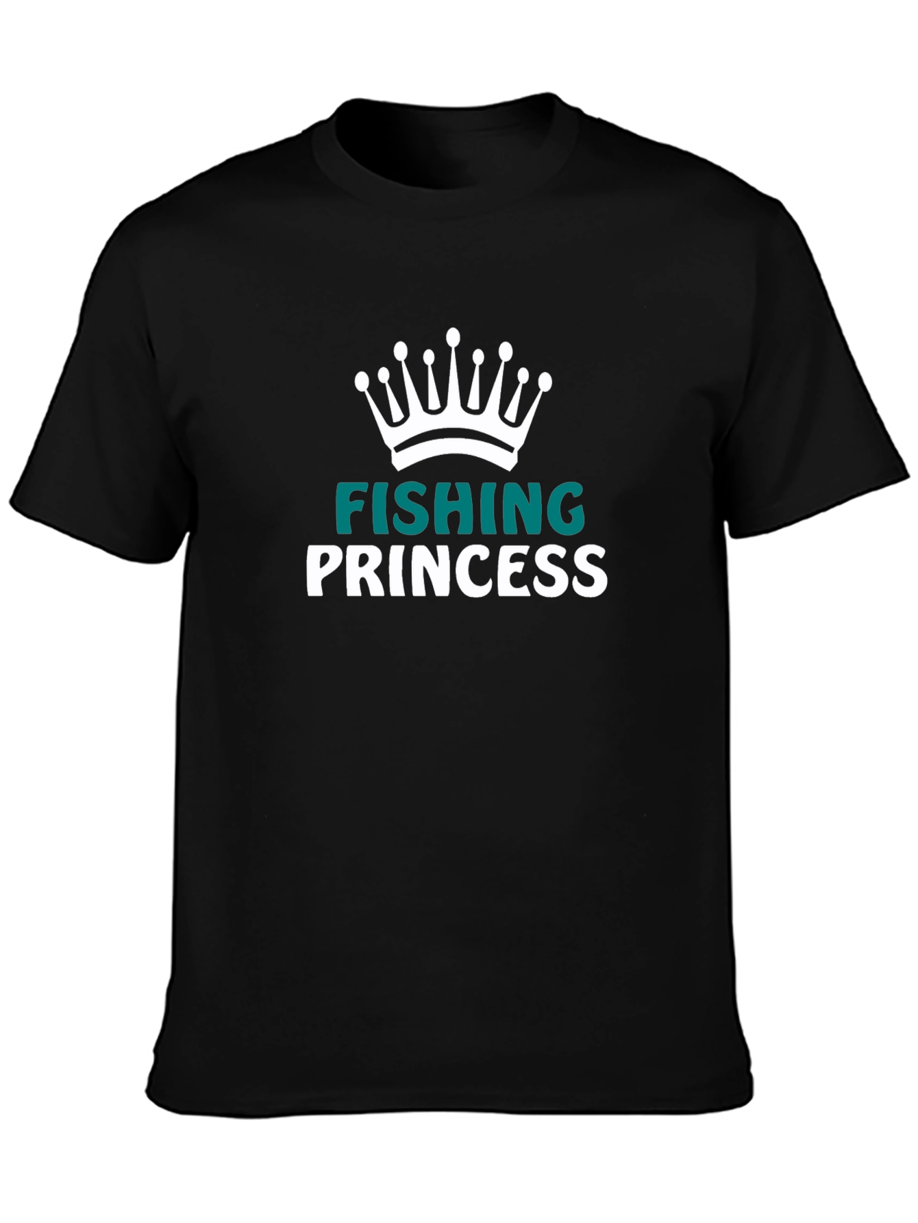Fishing Princess Graphic T-Shirt