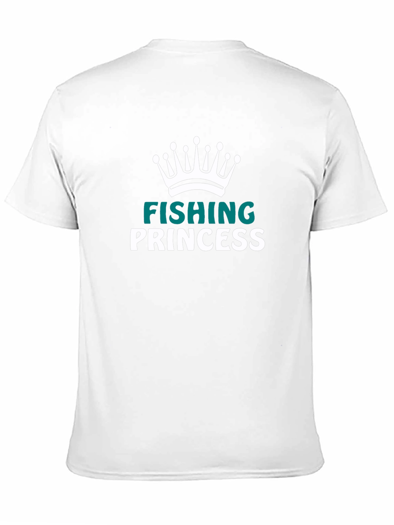Fishing Princess Graphic T-Shirt