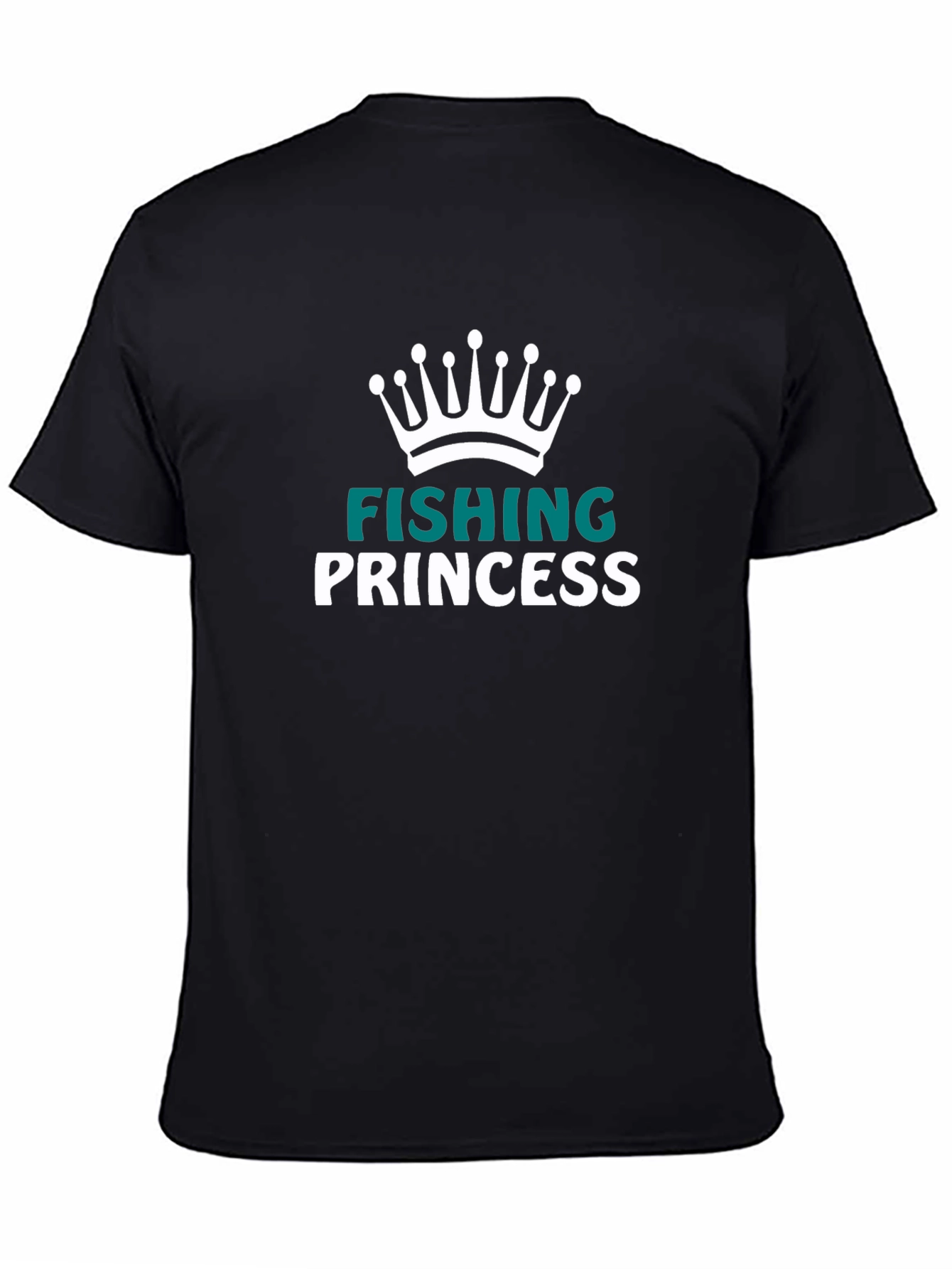 Fishing Princess Graphic T-Shirt