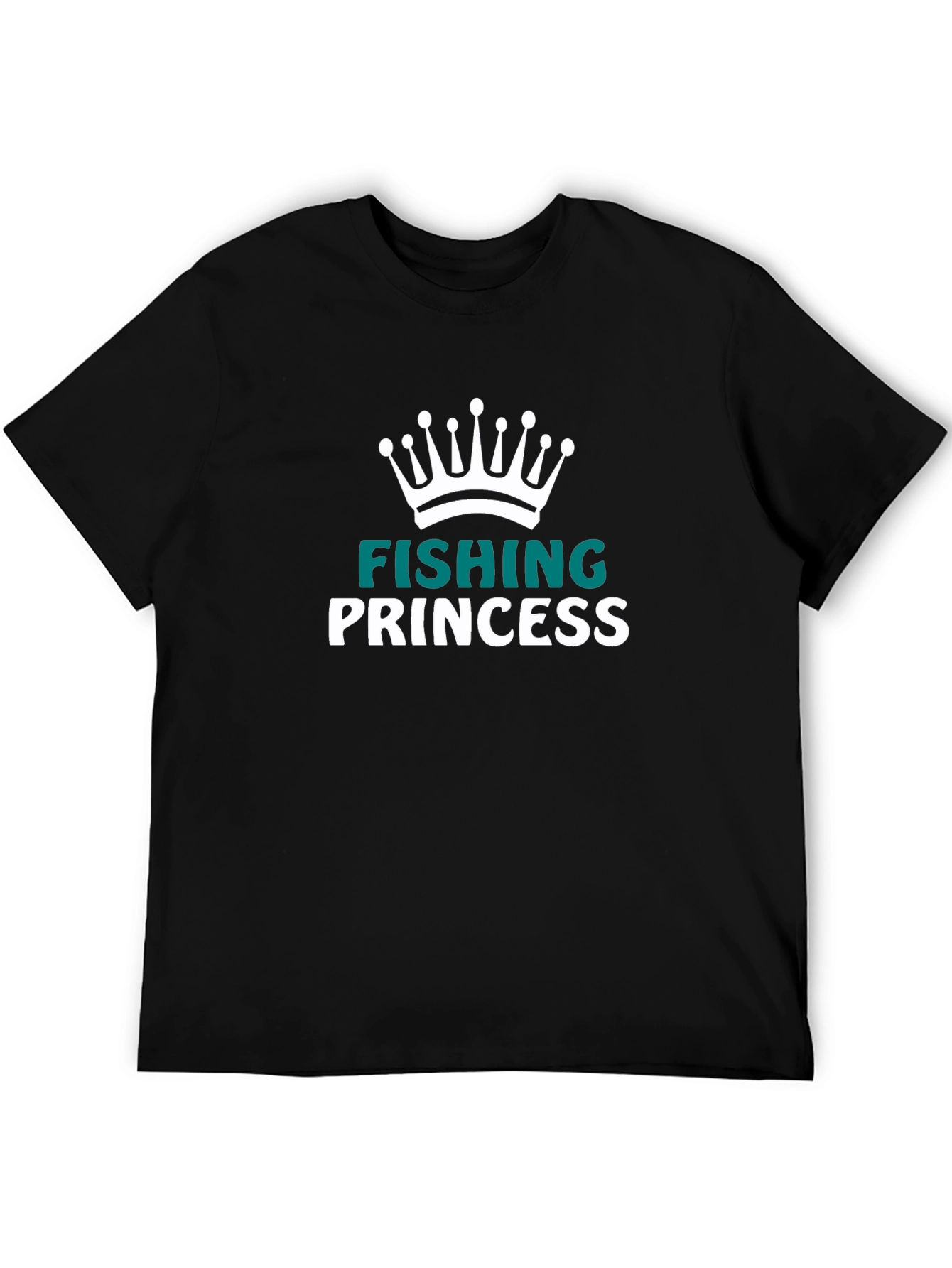 Fishing Princess Graphic T-Shirt