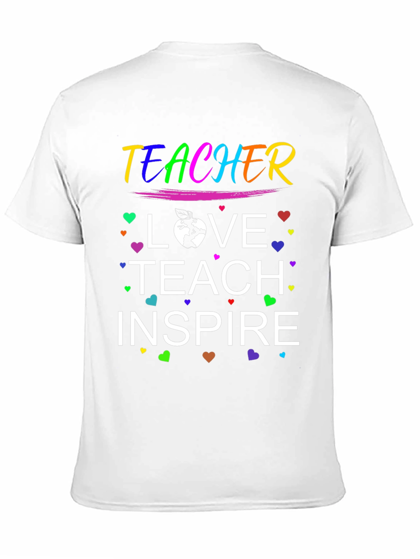 Teacher Love Teach Inspire T-Shirt