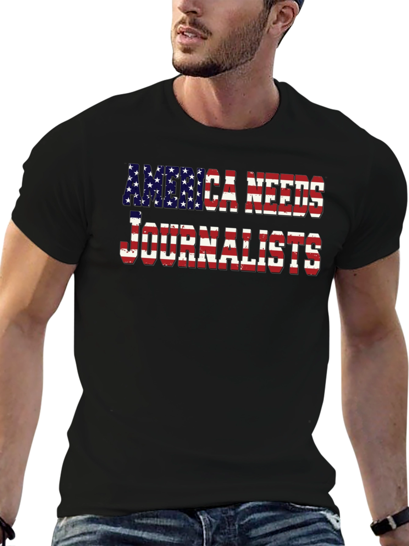 America Needs Journalists Graphic Tee