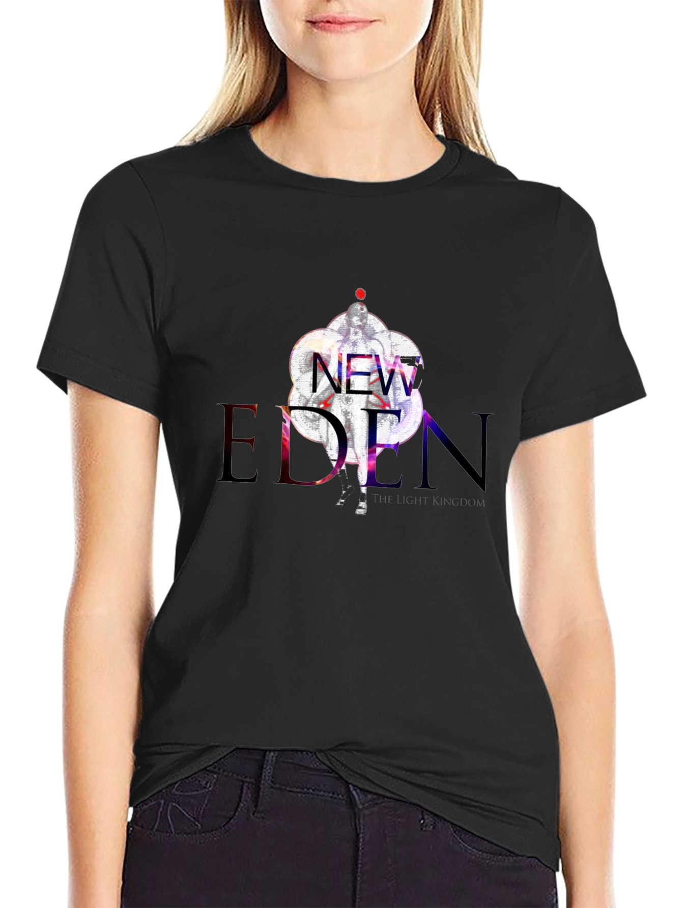 New Eden Graphic Tee - Stylish Black T-Shirt