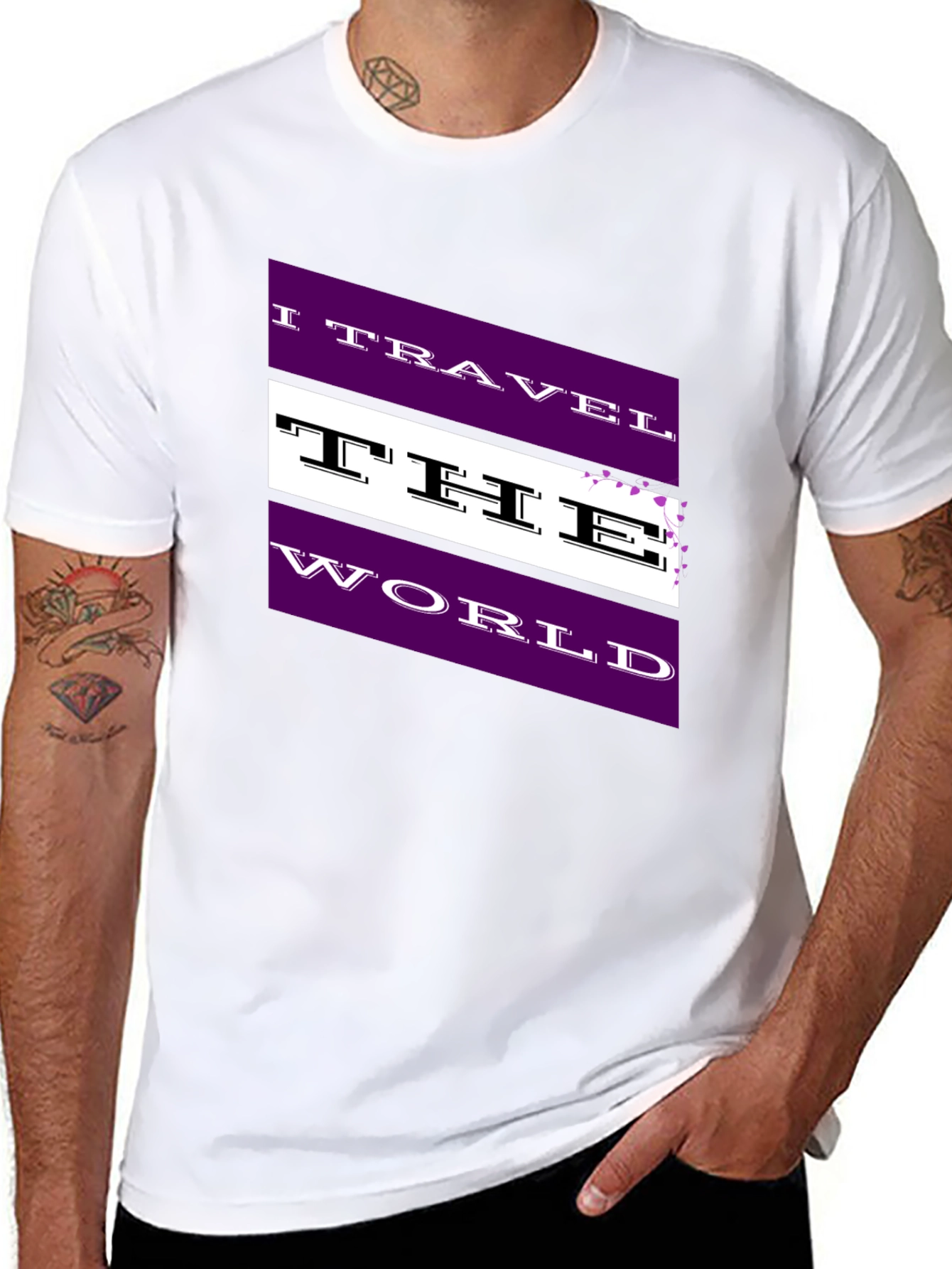 I Travel The World Graphic T-Shirt