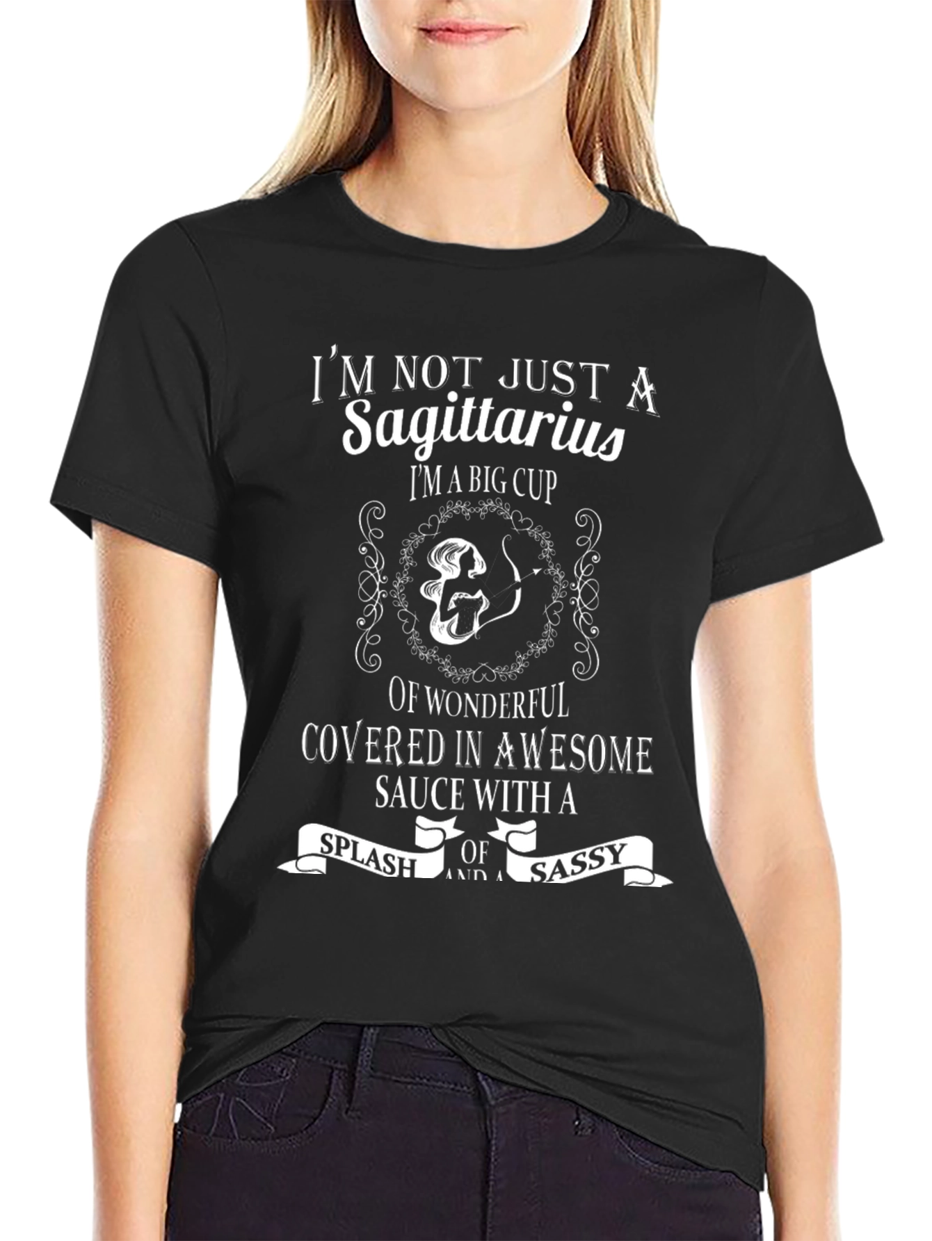Sagittarius Graphic T-Shirt Zodiac Birthday Gift