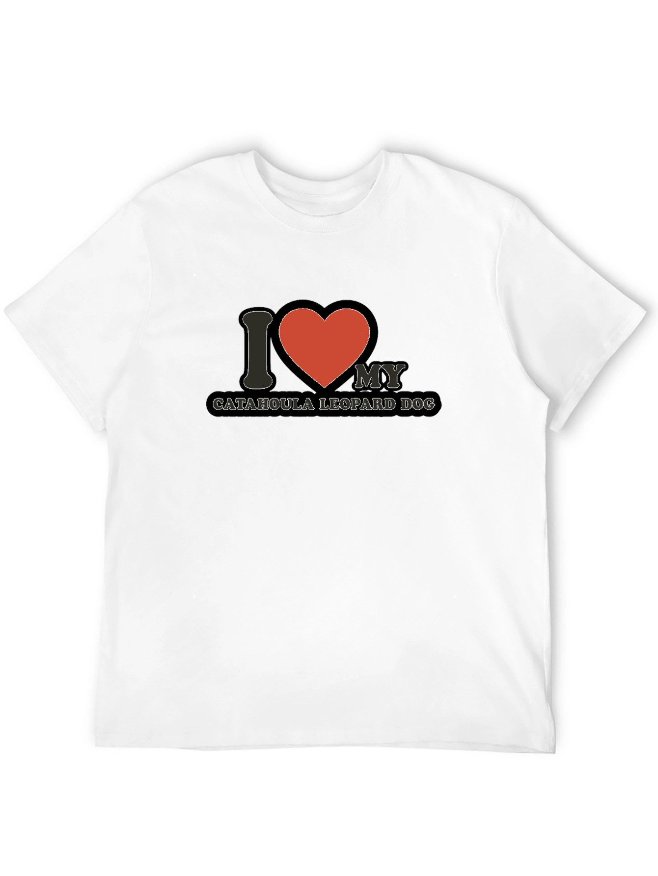 Catahoula Leopard Dog I Heart T-Shirt