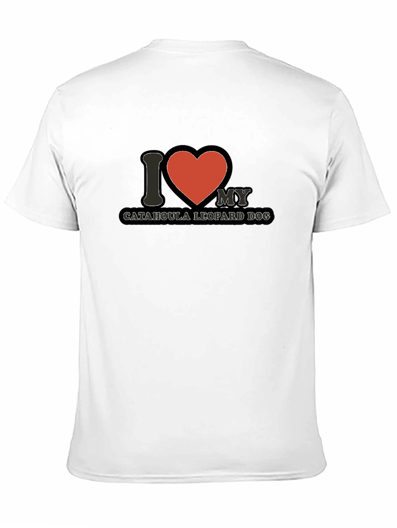 Catahoula Leopard Dog I Heart T-Shirt