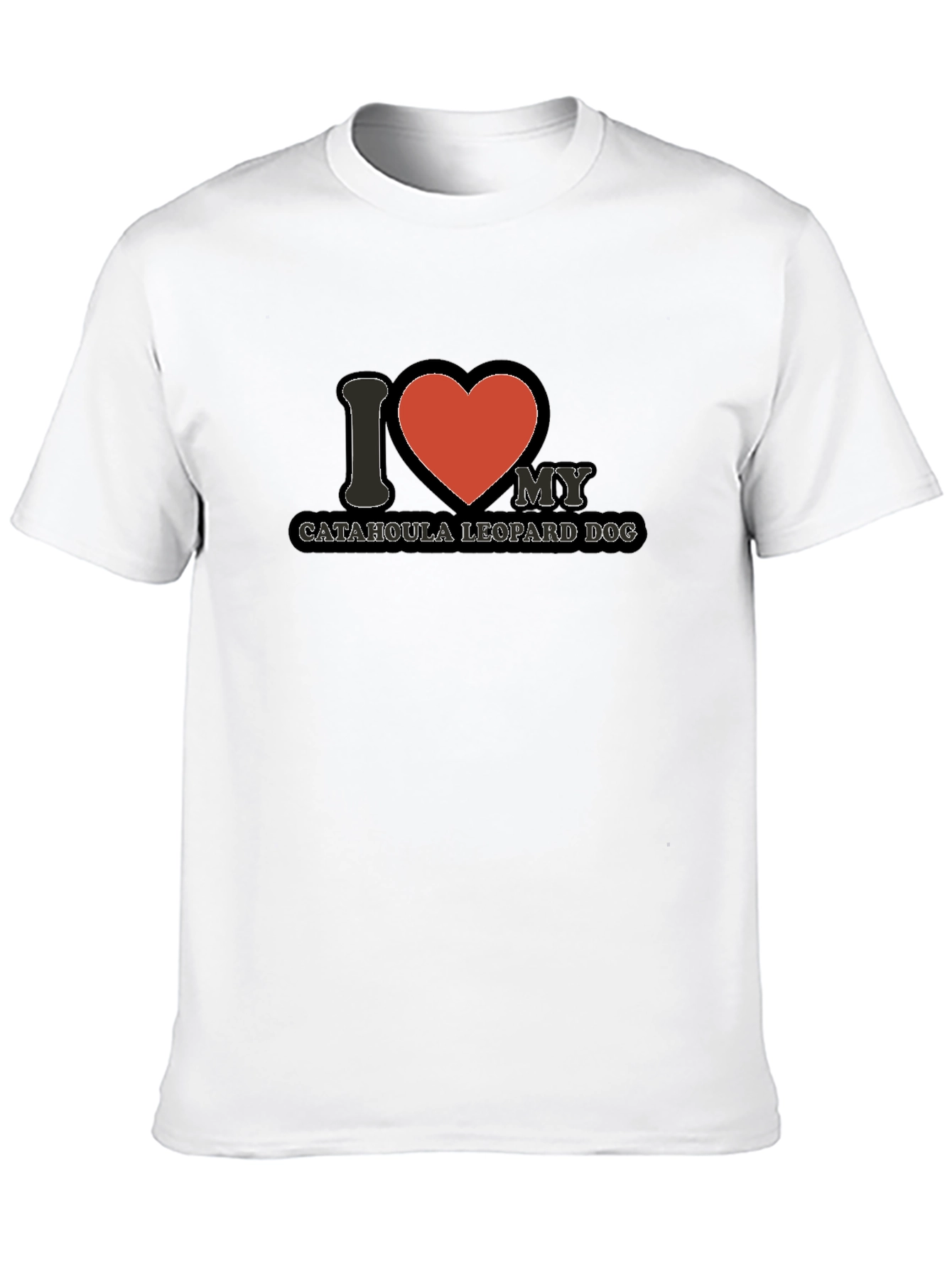 Catahoula Leopard Dog I Heart T-Shirt