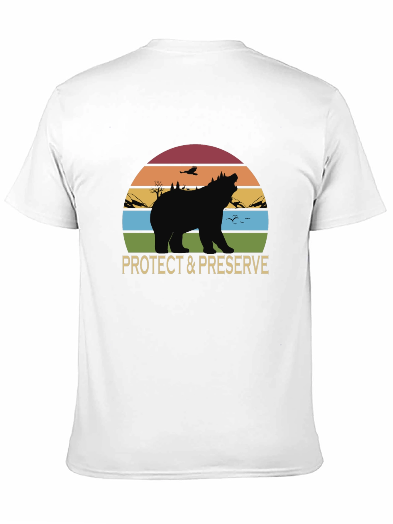 Protect & Preserve Bear Graphic T-Shirt