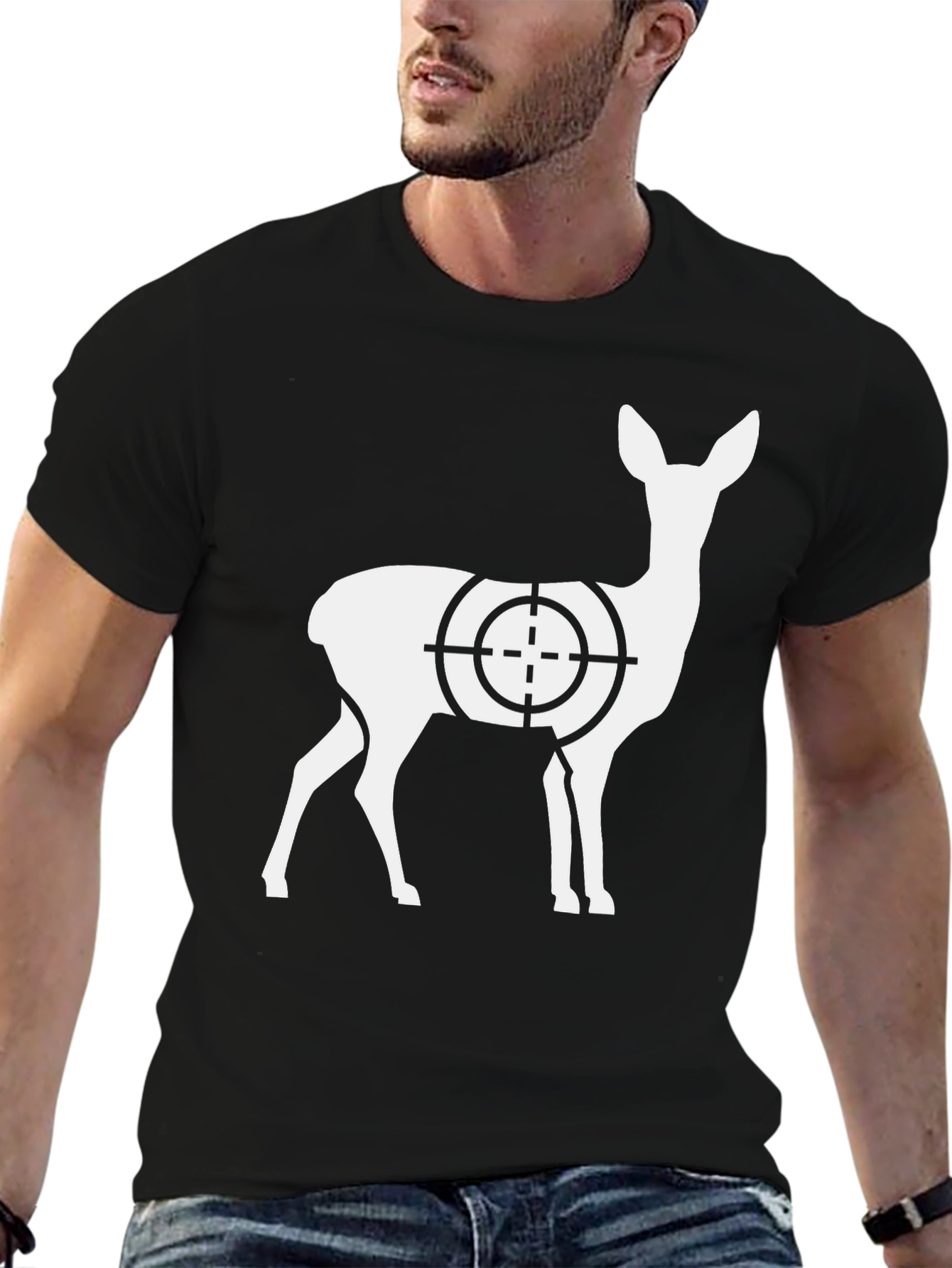 Deer Target Graphic Tee - Hunter Style