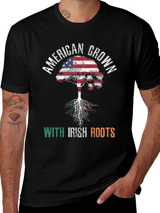 American Grown With Irish Roots T-Shirt