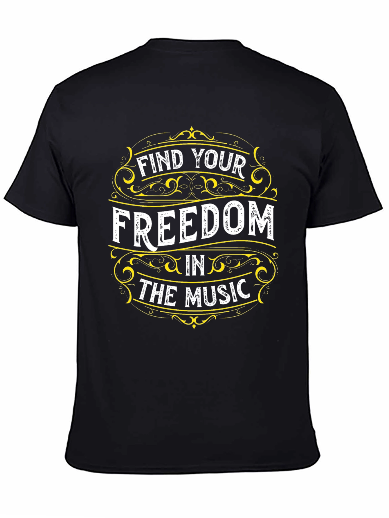 Find Your Freedom in the Music T-Shirt