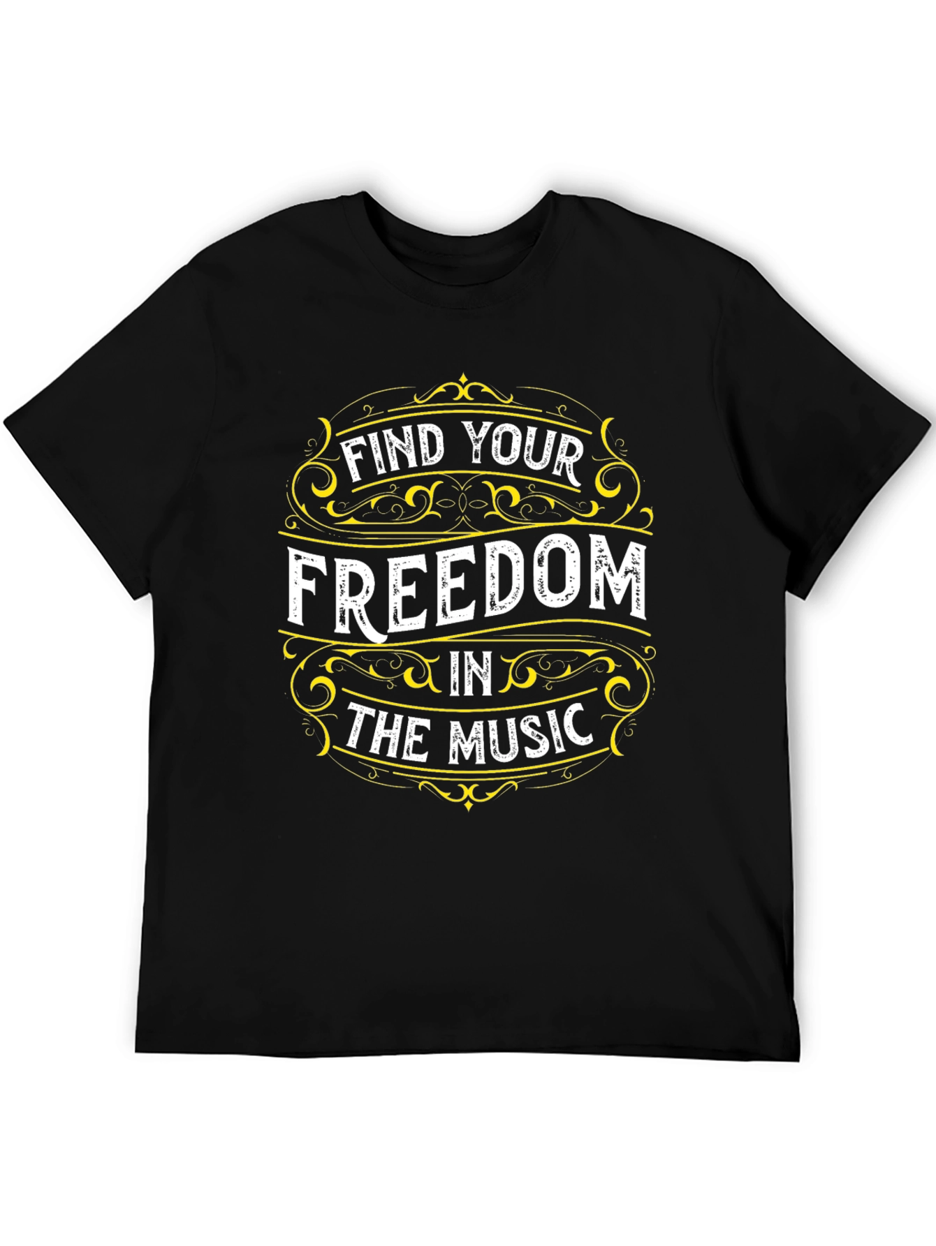 Find Your Freedom in the Music T-Shirt