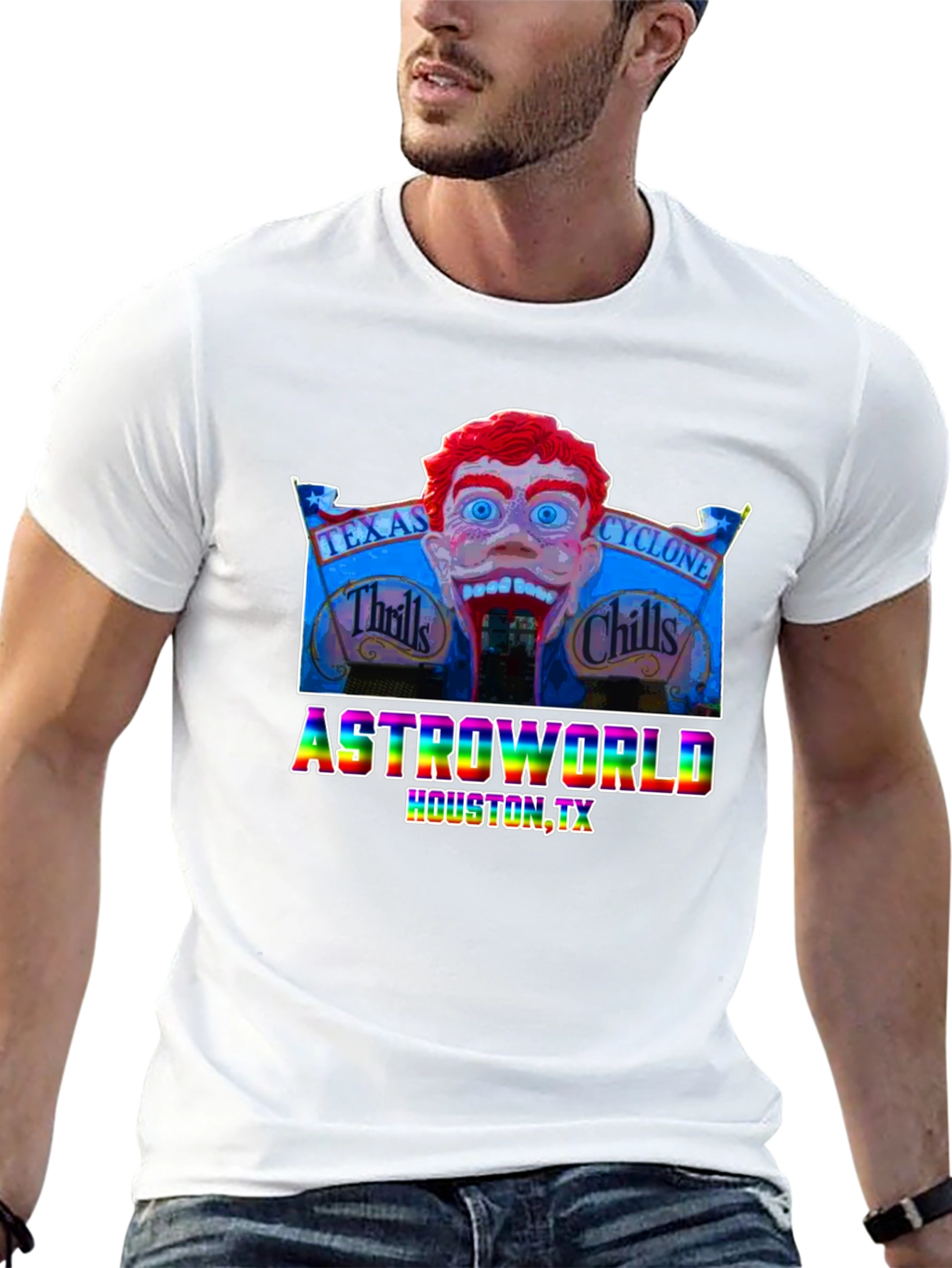 Astroworld Texas Cyclone Thrills & Chills T-Shirt