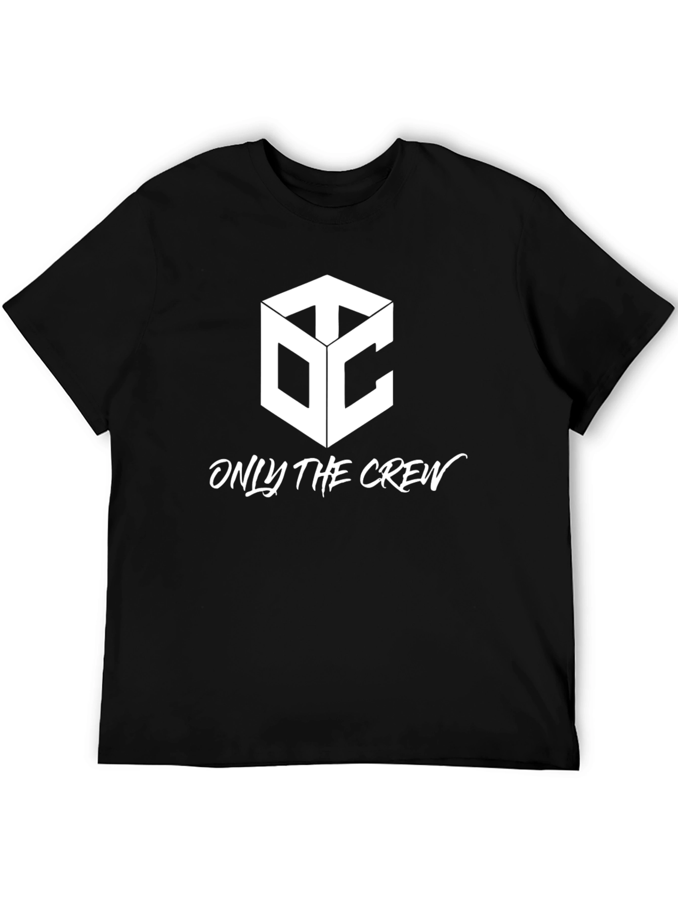 Only The Crew Black Graphic Tee
