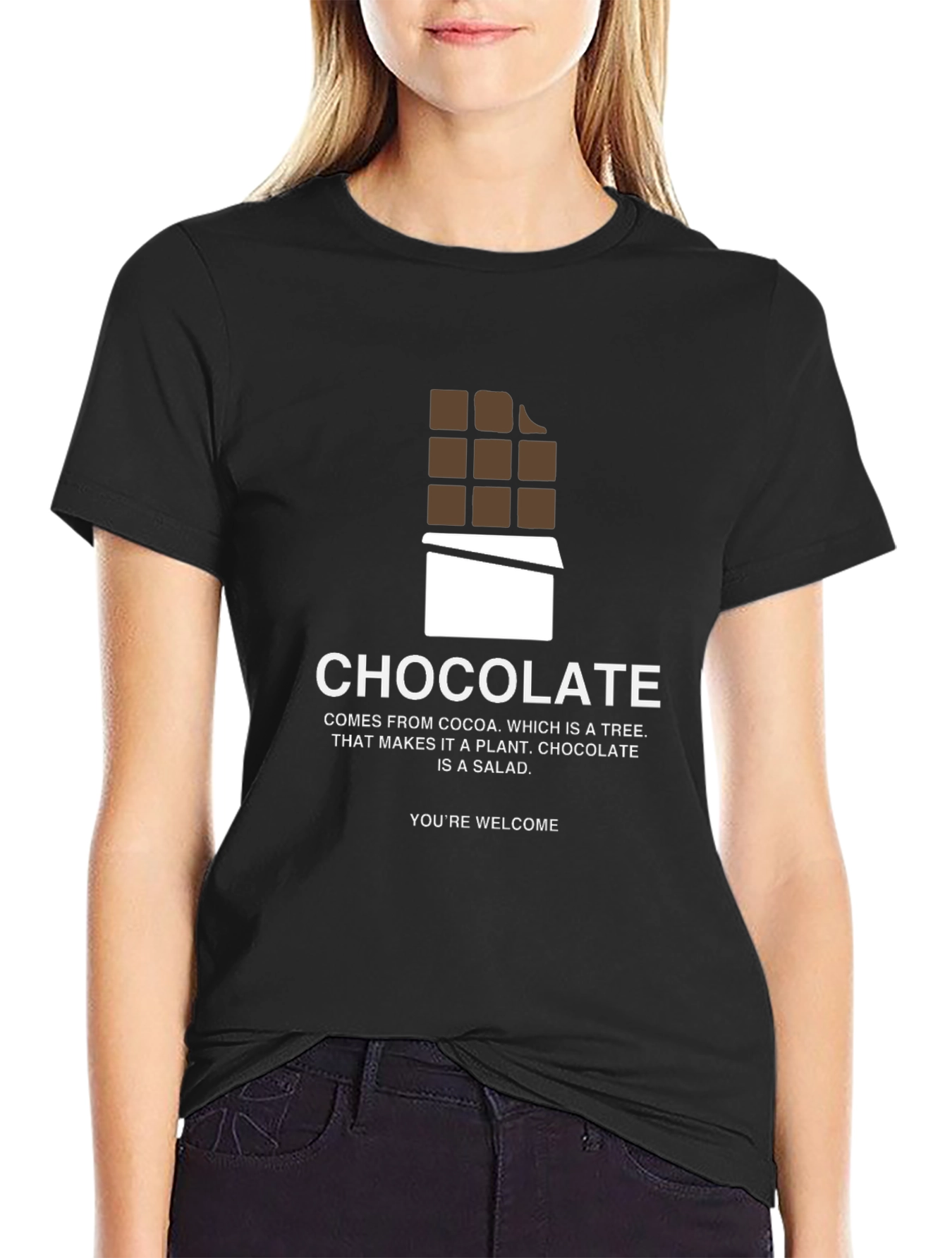 Chocolate is a Salad T-Shirt