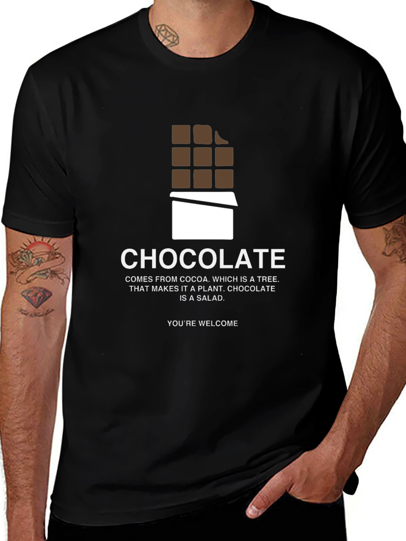 Chocolate is a Salad T-Shirt