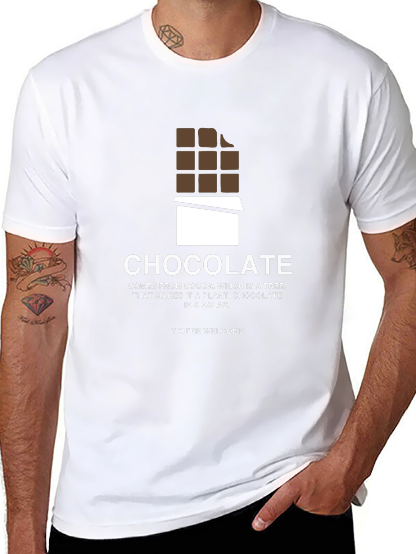 Chocolate is a Salad T-Shirt