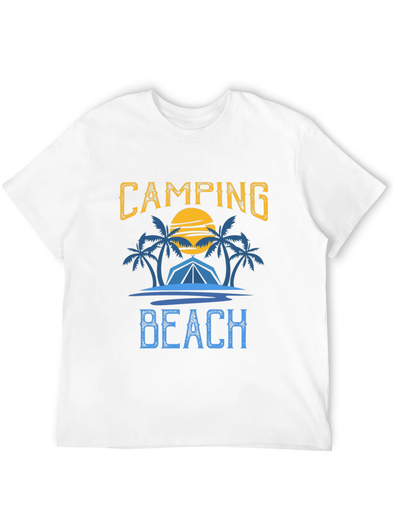 Camping Beach Graphic Tee