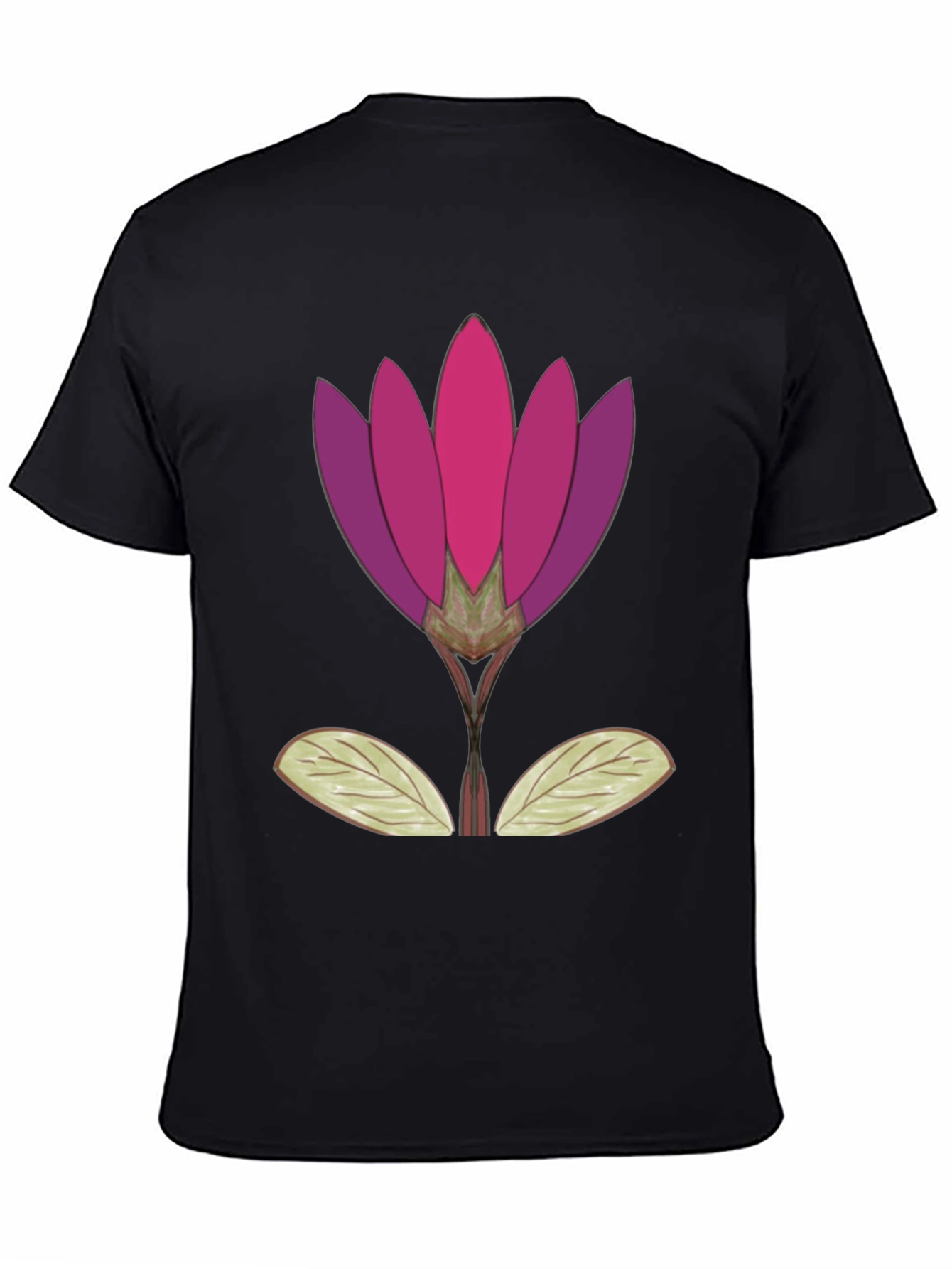 Floral Graphic T-Shirt - Artistic Bloom Tee